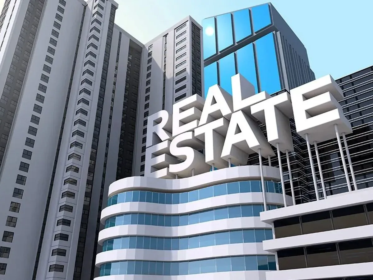 Modern real estate high-rise buildings, representing an AI lead qualification and CRM automation case study for a real estate agency