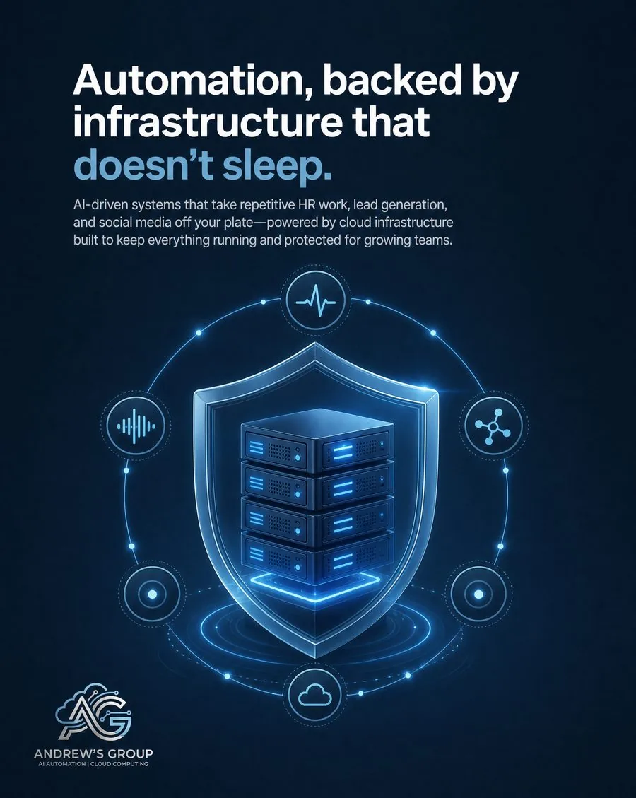 Automation backed by cloud infrastructure that doesn't sleep